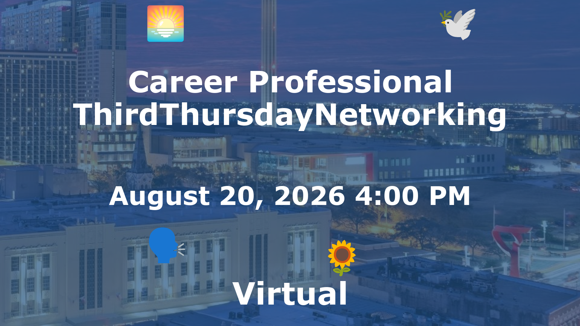 Career Professional ThirdThursdayNetworking  event image